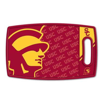 USC Trojans Fanpoint Logo Series Cutting Board