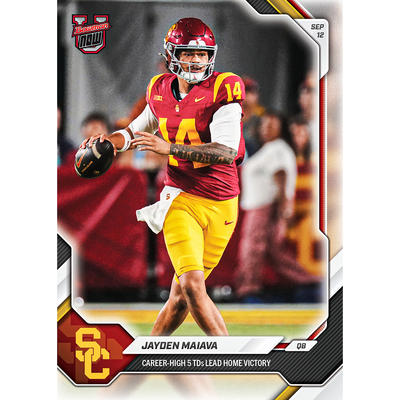 Jayden Maiava - 2026-27 Bowman U NOW® Football - Card 8