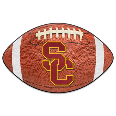 USC Trojans Logo Brands 22" x 29.5" Football Mat