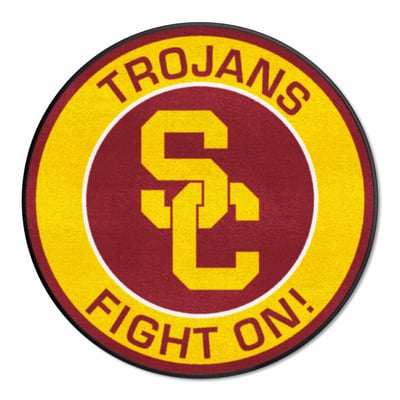 USC Trojans Logo Brands 27" Diameter Roundel Mat