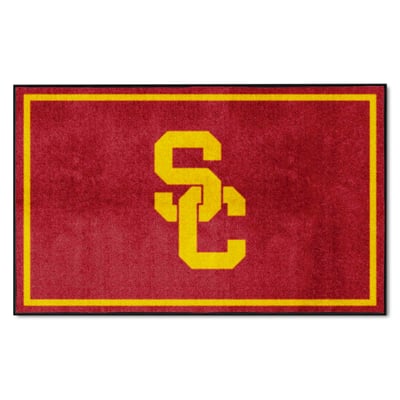  USC Trojans Logo Brands 4' x 6' Rug