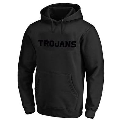  USC Trojans Champion Big & Tall Tonal Hoodie - Black