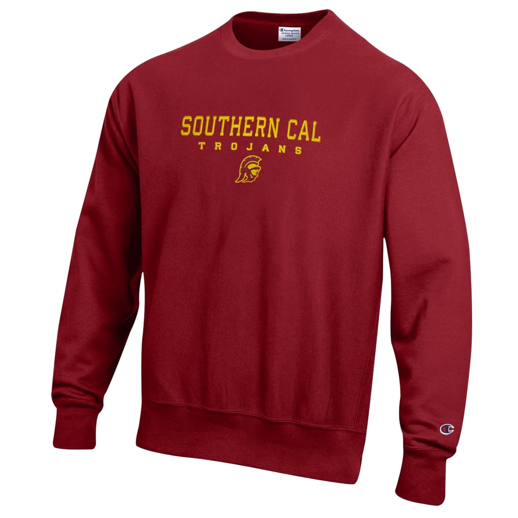  USC Trojans Champion Relentless Reverse Weave Sweatshirt - Cardinal