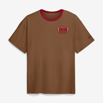 USC Trojans Nike Academic Patch Max90 T-Shirt - Brown