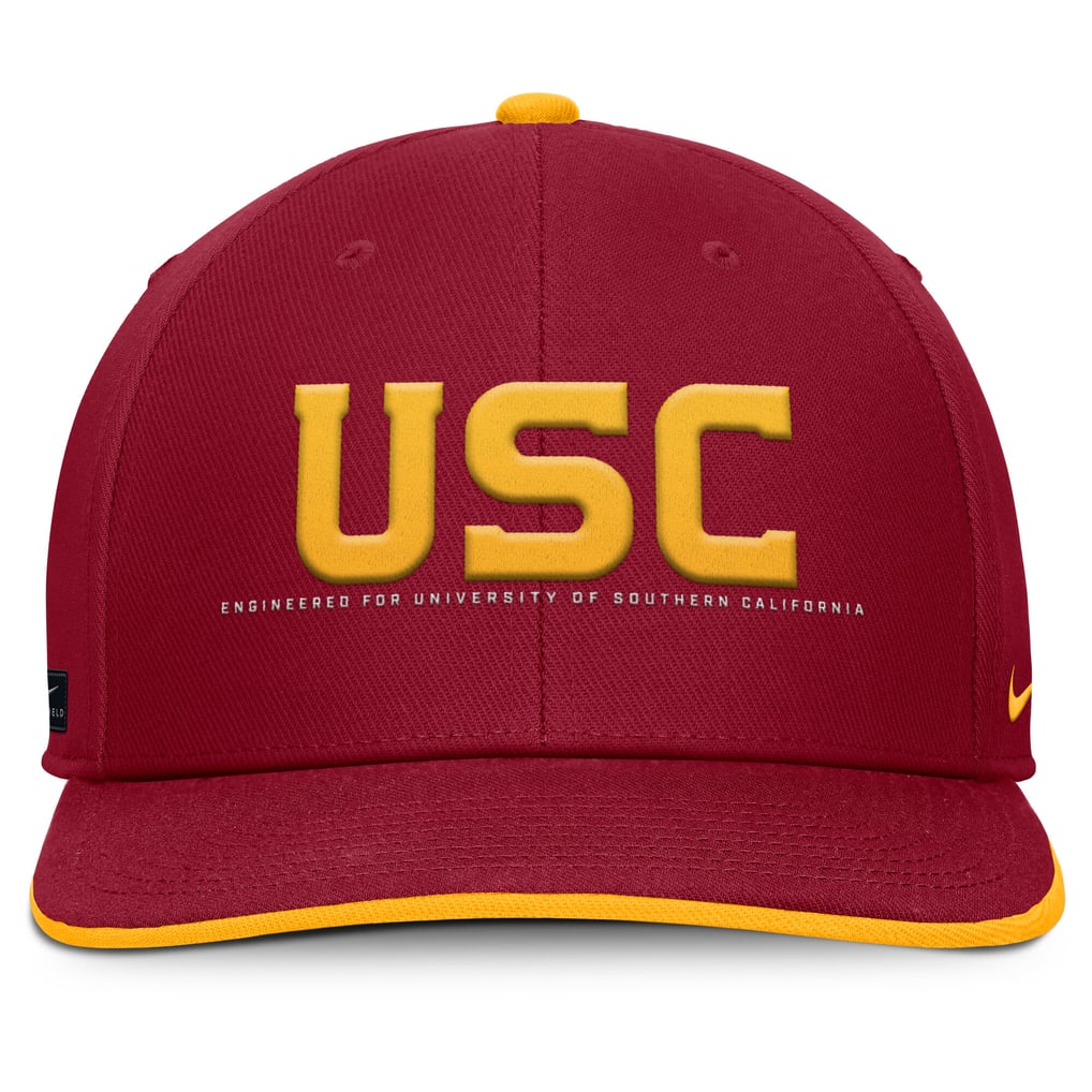 USC Trojans Nike 2025 On-Field Pro Performance Adjustable Hat - Cardinal