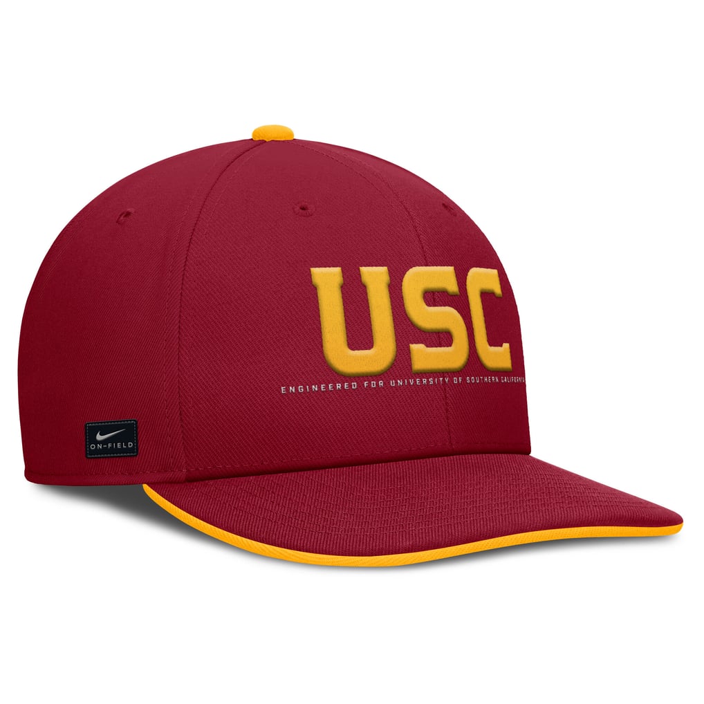 USC Trojans Nike 2025 On-Field Pro Performance Adjustable Hat - Cardinal