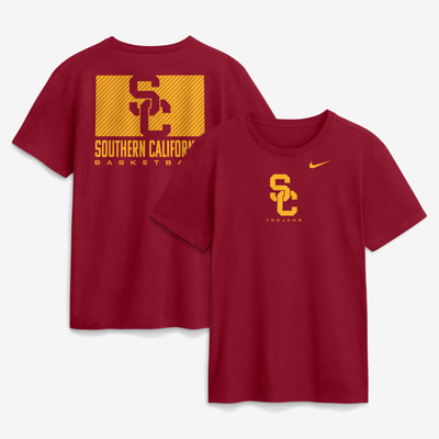  USC Trojans Nike Courtside Dri-FIT T-Shirt - Cardinal