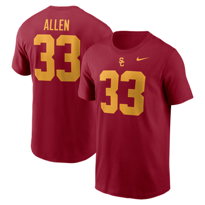 Marcus Allen USC Trojans Nike Name & Number T-Shirt - Cardinal