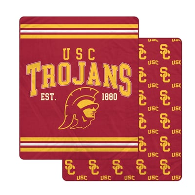 USC Trojans Pegasus Legacy Arch Double-Sided 60" x 70" Blanket