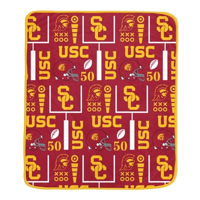USC Trojans Pegasus Team Spirit 60" x 70" Ultra Soft Blanket