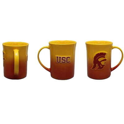 USC Trojans The Memory Company Two-Pack 15oz. Ceramic Ombre Mug Set