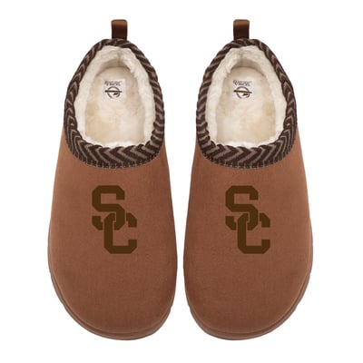USC Trojans ISlide Unisex Tonal Logo Mission Slippers - Tan
