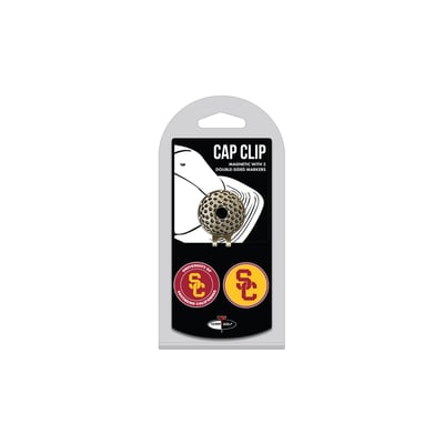 USC Trojans Cap Clip with 2 Magnetic Markers Set