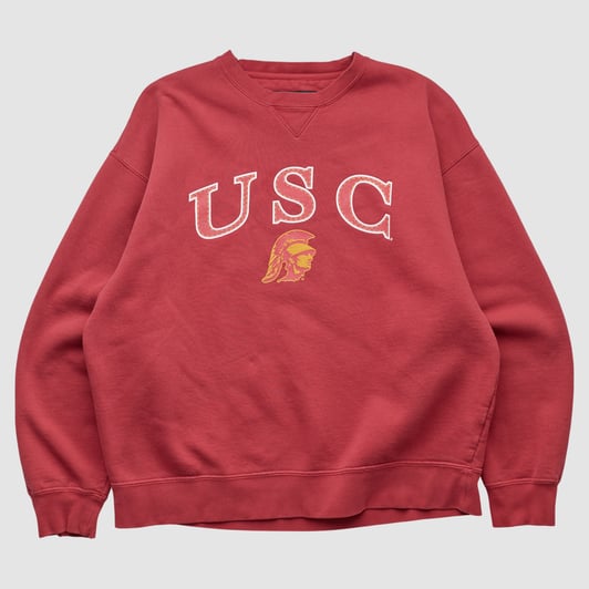 USC Trojans Gear For Sports 2000s Pullover Sweatshirt - Red - M by Fanatics Real Vintage