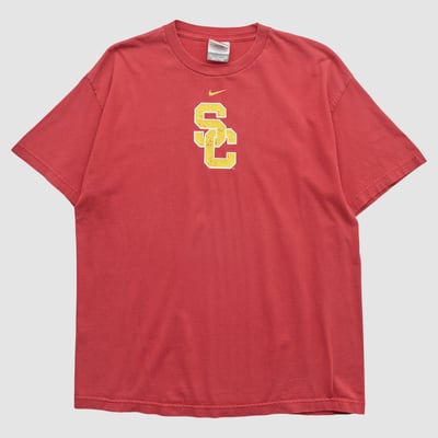 USC Trojans Nike 2000s T-shirt - Red - XL by Fanatics Real Vintage