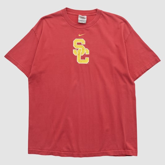 USC Trojans Nike 2000s T-shirt - Red - XL by Fanatics Real Vintage