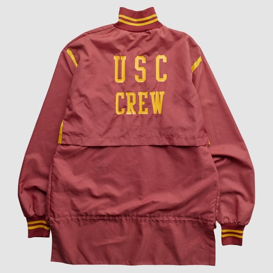 USC Trojans Sew Sporty 2000s 1/4 Zip Jacket - Red - 2XL by Fanatics Real Vintage