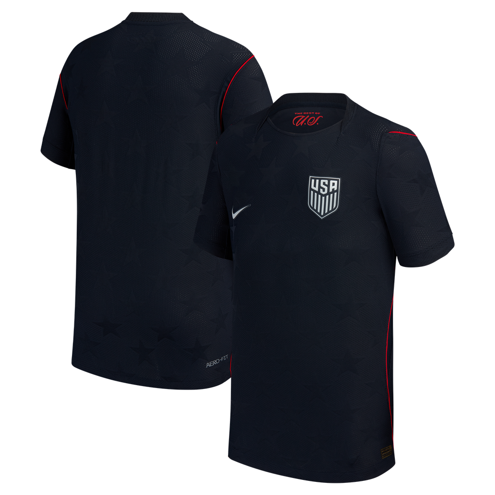 Matching Sizes USMNT Nike Youth 2026 Away Match Authentic Jersey - Blue