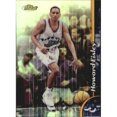 1998-99 Finest No Protectors Refractors #156 Howard Eisley