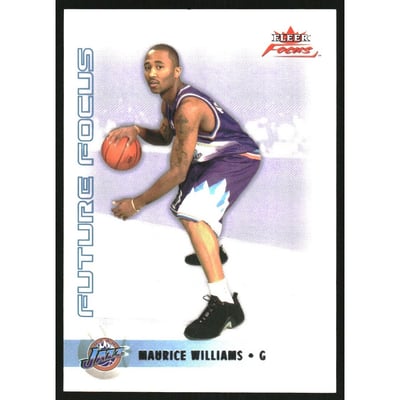 2003-04 Fleer Focus Numbers Century #155 Maurice Williams