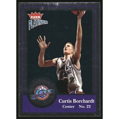 2003-04 Fleer Platinum Finish #103 Curtis Borchardt