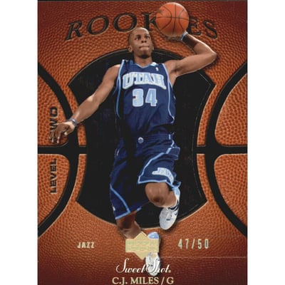 2005-06 Sweet Shot Spectrum #129 C.J. Miles