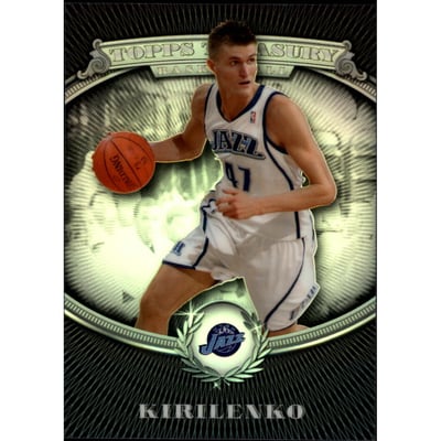2008-09 Topps Treasury Refractors Silver #47 Andrei Kirilenko