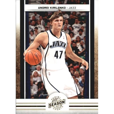 2009-10 Panini Season Update Gold #128 Andrei Kirilenko