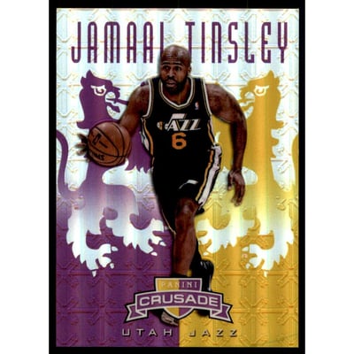 2012-13 Panini Crusade Insert Purple #218 Jamaal Tinsley