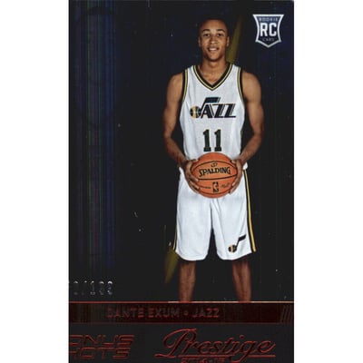2014-15 Prestige Plus Bonus Shots Red #165 Dante Exum