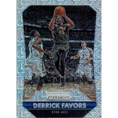 2015-16 Panini Prizm Prizms Mojo #191 Derrick Favors