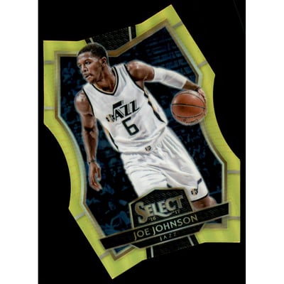 2016-17 Select Prizms Neon Yellow Die-Cut #196 Joe Johnson