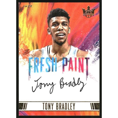 2017-18 Court Kings Fresh Paint Autographs II #27 Tony Bradley
