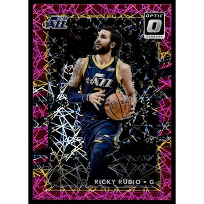 2017-18 Donruss Optic Pink Velocity #145 Ricky Rubio
