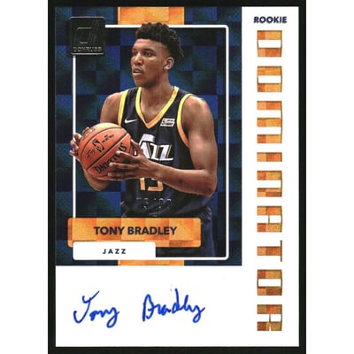 2017-18 Donruss Rookie Dominators Signatures #28 Tony Bradley