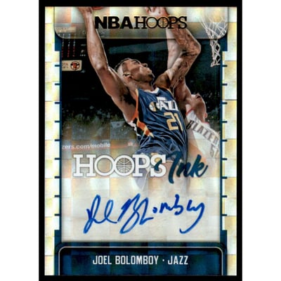 2017-18 Hoops Ink #17 Joel Bolomboy