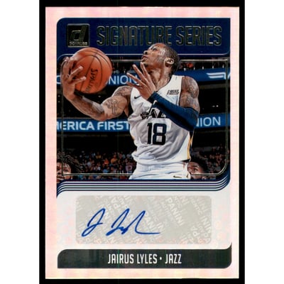2018-19 Donruss Signature Series #29 Jairus Lyles