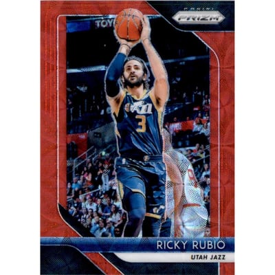 2018-19 Panini Prizm Prizms Choice Red #133 Ricky Rubio