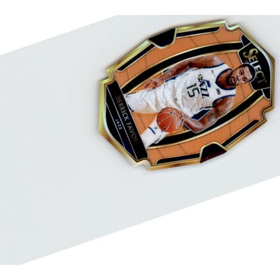 2018-19 Select Prizms Orange Die Cut #191 Derrick Favors