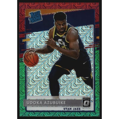 2020-21 Donruss Optic Choice Red and Green #177 Udoka Azubuike RR