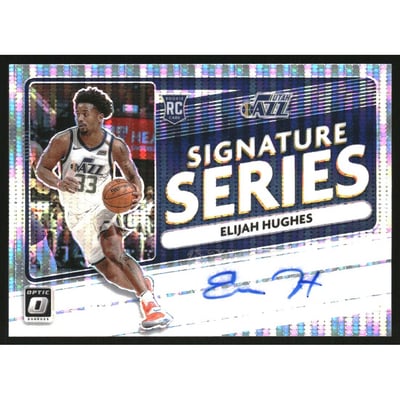 2020-21 Donruss Optic Signature Series Pulsar #92 Elijah Hughes