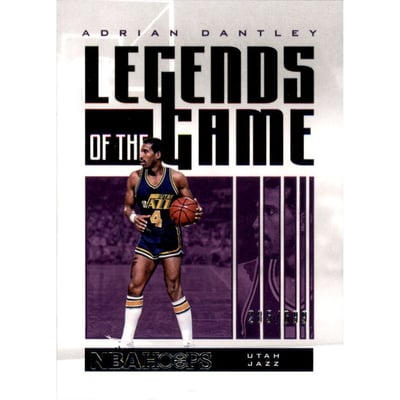 2020-21 Hoops Legends of the Game #8 Adrian Dantley