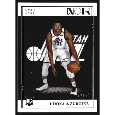 2020-21 Panini Noir #153 Udoka Azubuike A RC