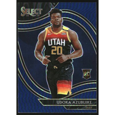 2020-21 Select Prizms Blue #274 Udoka Azubuike