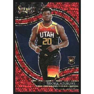 2020-21 Select Prizms Red Disco #274 Udoka Azubuike
