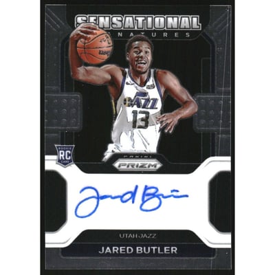 2021-22 Panini Prizm Sensational Signatures #84 Jared Butler