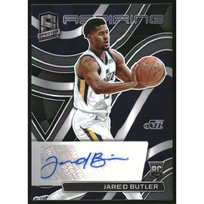 2021-22 Panini Spectra Aspiring Autographs #35 Jared Butler