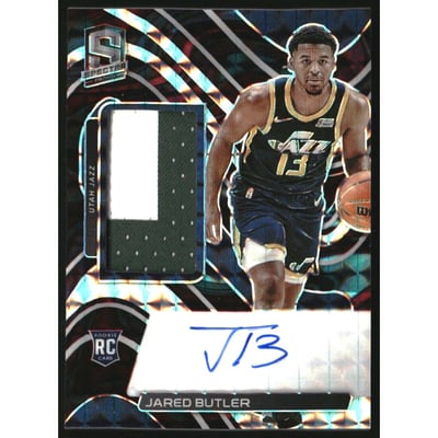 2021-22 Panini Spectra Interstellar #183 Jared Butler JSY AU