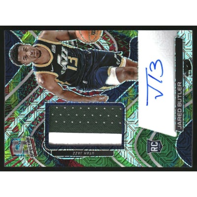 2021-22 Panini Spectra Meta #183 Jared Butler JSY AU