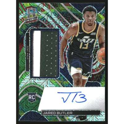 2021-22 Panini Spectra Meta #183 Jared Butler JSY AU